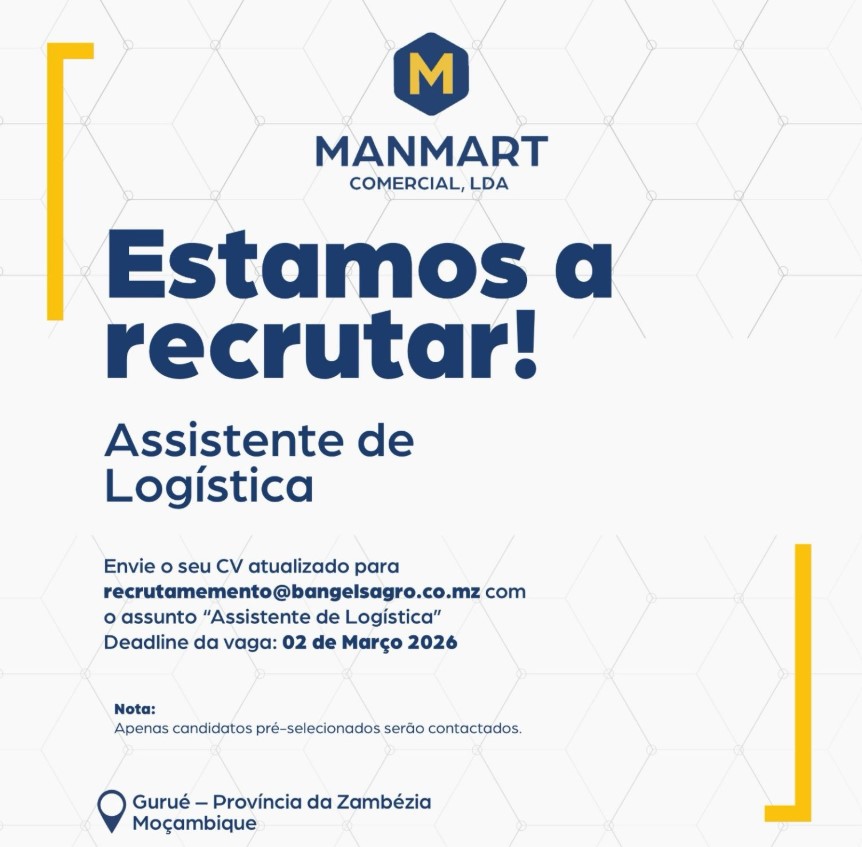 Vaga – Assistente de Logística